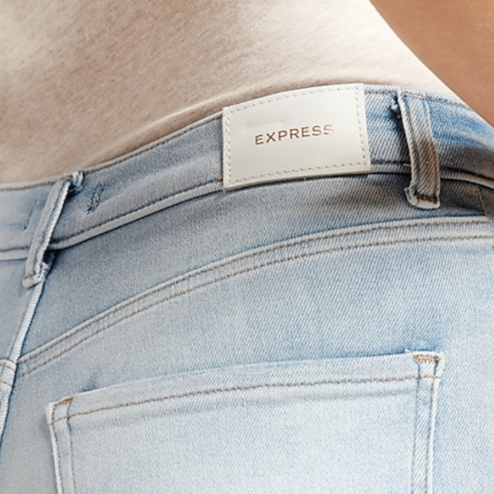 🌲 High waisted light jean - Picture 4 of 4